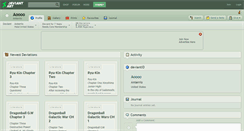 Desktop Screenshot of aoooo.deviantart.com