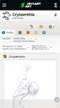 Mobile Screenshot of cryozenthia.deviantart.com