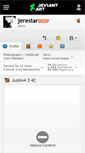 Mobile Screenshot of jerestar.deviantart.com