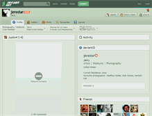 Tablet Screenshot of jerestar.deviantart.com