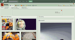 Desktop Screenshot of borboa.deviantart.com