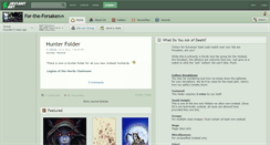 Desktop Screenshot of for-the-forsaken.deviantart.com