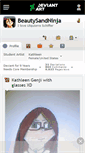 Mobile Screenshot of beautysandninja.deviantart.com