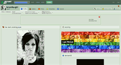Desktop Screenshot of brusnika-girl.deviantart.com