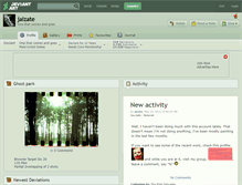 Tablet Screenshot of jalzate.deviantart.com