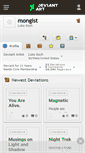 Mobile Screenshot of mongist.deviantart.com