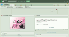 Desktop Screenshot of antoshea.deviantart.com