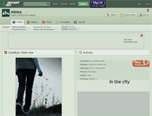 Tablet Screenshot of minica.deviantart.com