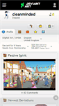 Mobile Screenshot of cleanminded.deviantart.com