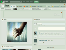 Tablet Screenshot of eanna.deviantart.com