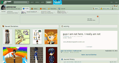 Desktop Screenshot of animlcrosr.deviantart.com