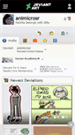 Mobile Screenshot of animlcrosr.deviantart.com