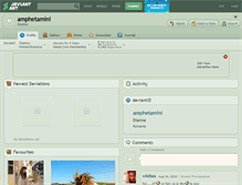 Tablet Screenshot of amphetamini.deviantart.com