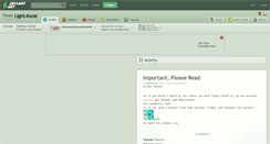 Desktop Screenshot of light-kurai.deviantart.com