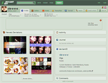 Tablet Screenshot of ole-e-e-e.deviantart.com