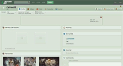 Desktop Screenshot of calvlee88.deviantart.com