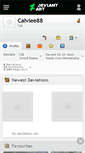 Mobile Screenshot of calvlee88.deviantart.com