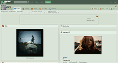 Desktop Screenshot of glare.deviantart.com