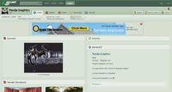 Desktop Screenshot of panda-graphics.deviantart.com