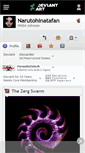 Mobile Screenshot of narutohinatafan.deviantart.com