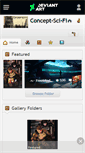 Mobile Screenshot of concept-sci-fi.deviantart.com