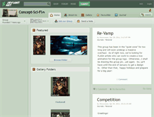 Tablet Screenshot of concept-sci-fi.deviantart.com