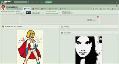 Desktop Screenshot of nyanyakoyo.deviantart.com
