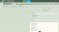 Desktop Screenshot of anime-freak-girl.deviantart.com
