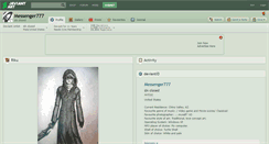 Desktop Screenshot of messenger777.deviantart.com