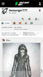 Mobile Screenshot of messenger777.deviantart.com