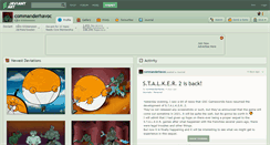 Desktop Screenshot of commanderhavoc.deviantart.com