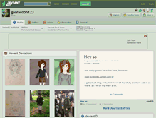 Tablet Screenshot of gaaracoon123.deviantart.com