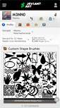 Mobile Screenshot of m3nn0.deviantart.com