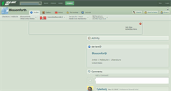 Desktop Screenshot of blossomforth.deviantart.com