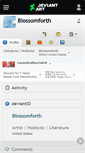 Mobile Screenshot of blossomforth.deviantart.com