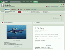 Tablet Screenshot of mesterfer.deviantart.com
