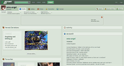 Desktop Screenshot of emo-angel.deviantart.com