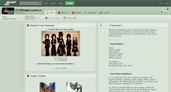 Desktop Screenshot of d-ultimate-lovers.deviantart.com