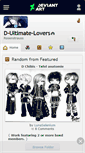 Mobile Screenshot of d-ultimate-lovers.deviantart.com