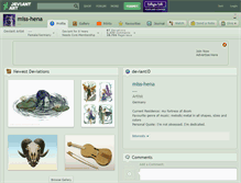 Tablet Screenshot of miss-hena.deviantart.com