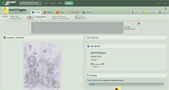 Desktop Screenshot of mehs2vegeta.deviantart.com