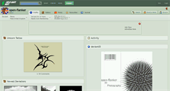 Desktop Screenshot of open-flanker.deviantart.com