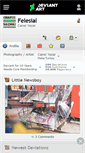 Mobile Screenshot of felesial.deviantart.com