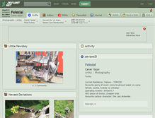 Tablet Screenshot of felesial.deviantart.com