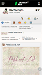 Mobile Screenshot of lilachiccups.deviantart.com
