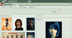 Desktop Screenshot of katiekreations.deviantart.com