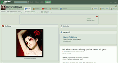 Desktop Screenshot of horrorclubhouse.deviantart.com