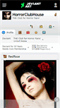 Mobile Screenshot of horrorclubhouse.deviantart.com