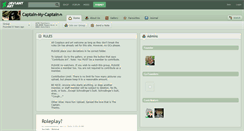 Desktop Screenshot of captain-my-captain.deviantart.com