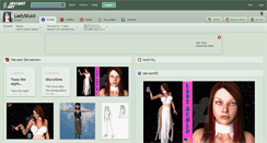 Desktop Screenshot of ladyskuld.deviantart.com